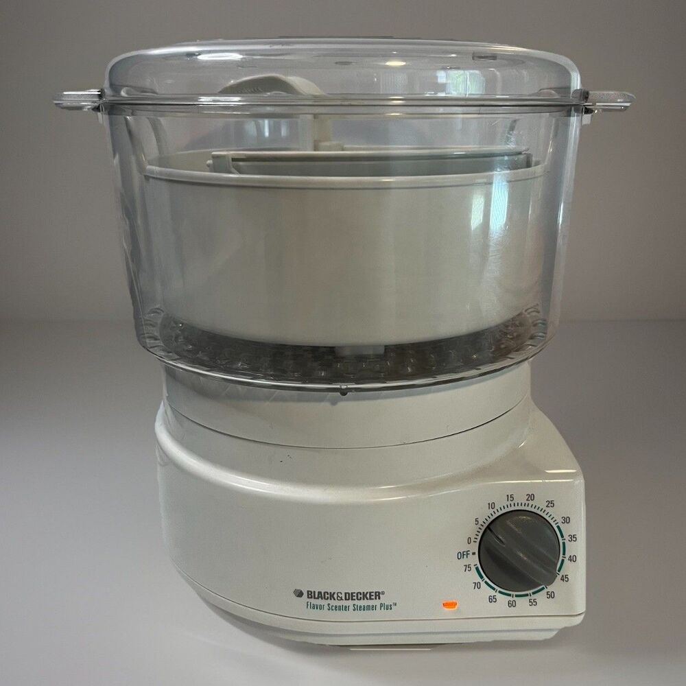 BLACK & DECKER Flavor Scenter Food Steamer Plus HS900 w Accessories Tested